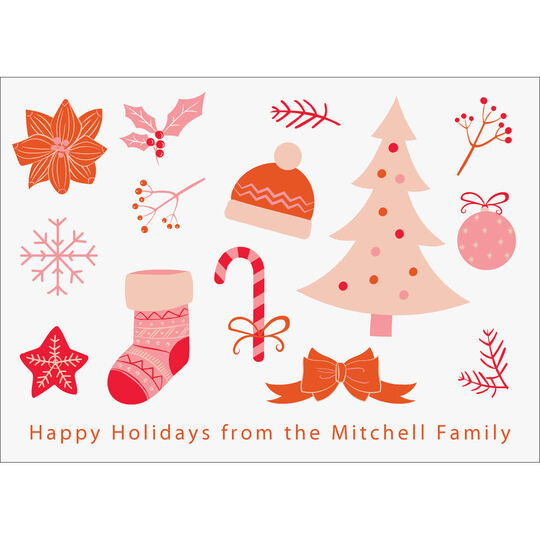 Holiday Seasons Flat Holiday Cards